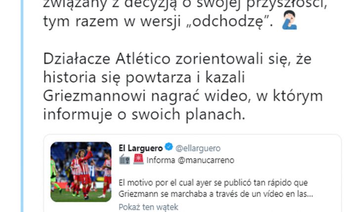 HIT! Griezmann znowu chce nakręcić film! xD